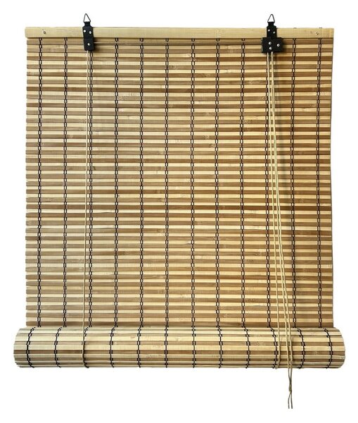 Bambusowa roleta w naturalnym kolorze 60x160 cm Java – Gardinia