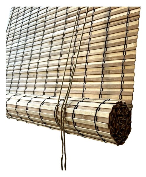 Bambusowa roleta w naturalnym kolorze 60x160 cm Java – Gardinia