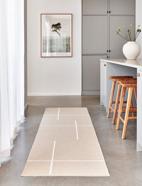 Beżowy chodnik odpowiedni na zewnątrz 70x180 cm Fred Beige – Pappelina