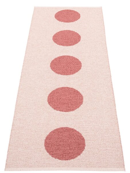 Jasnoczerwony chodnik odpowiedni na zewnątrz 70x200 cm Vera Pop Blush – Pappelina