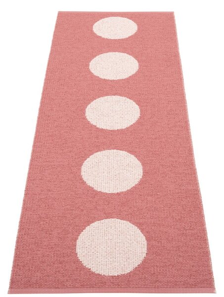 Jasnoczerwony chodnik odpowiedni na zewnątrz 70x200 cm Vera Pop Blush – Pappelina