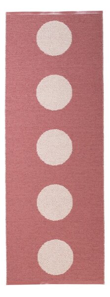 Jasnoczerwony chodnik odpowiedni na zewnątrz 70x200 cm Vera Pop Blush – Pappelina