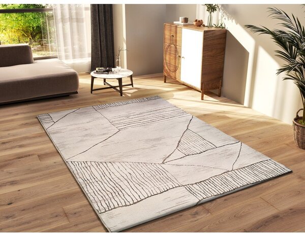 Kremowy dywan 133x190 cm Ceres – Universal