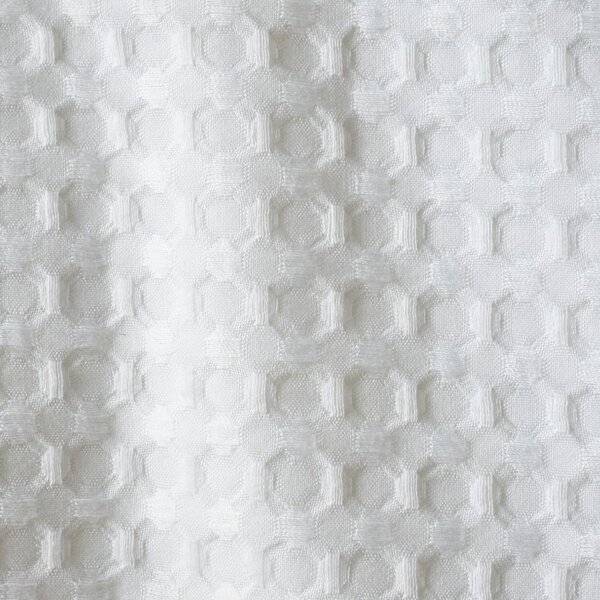 Biała pościel dwuosobowa 200x200 cm Muscat Waffle – Pineapple Elephant