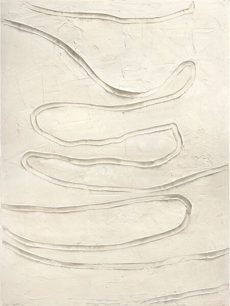Ręcznie malowany obraz 88x118 cm Track The Line – Malerifabrikken