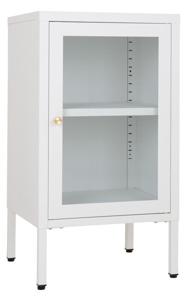 Biała metalowa witryna 38x70 cm Dalby – House Nordic