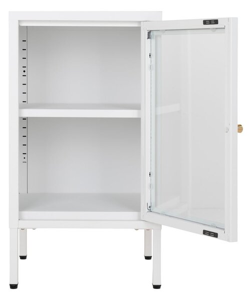 Biała metalowa witryna 38x70 cm Dalby – House Nordic