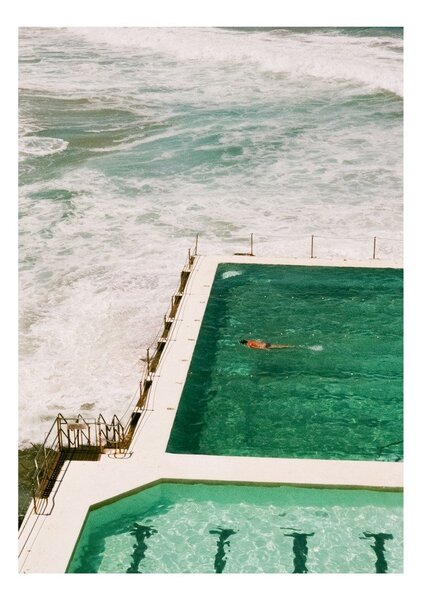 Plakat 30x40 cm Bondi Icebergs – Anna Pihan – The Poster Club