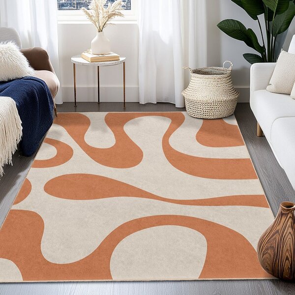 Pomarańczowy chodnik odpowiedni do prania 60x230 cm Caramel Latte – Mila Home