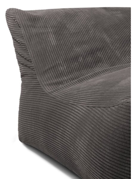 Fioletowy sztruksowy worek do siedzenia Sofa Lounge – SLOWDOWN
