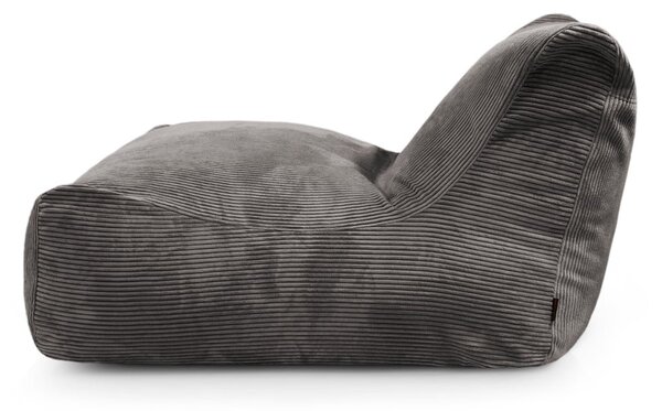 Fioletowy sztruksowy worek do siedzenia Sofa Lounge – SLOWDOWN