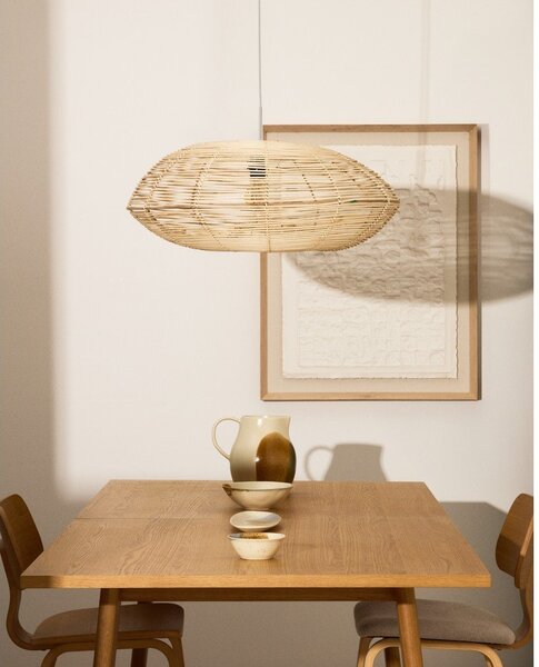 Rattanowy abażur ø 70 cm Flaro – Kave Home