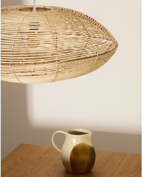 Rattanowy abażur ø 70 cm Flaro – Kave Home