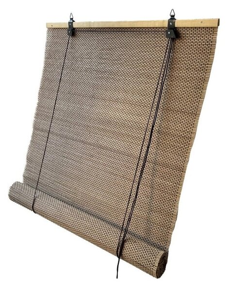 Bambusowa roleta w naturalnym kolorze 100x160 cm Lyra – Gardinia