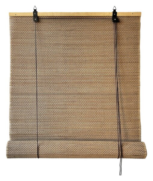Bambusowa roleta w naturalnym kolorze 100x160 cm Lyra – Gardinia