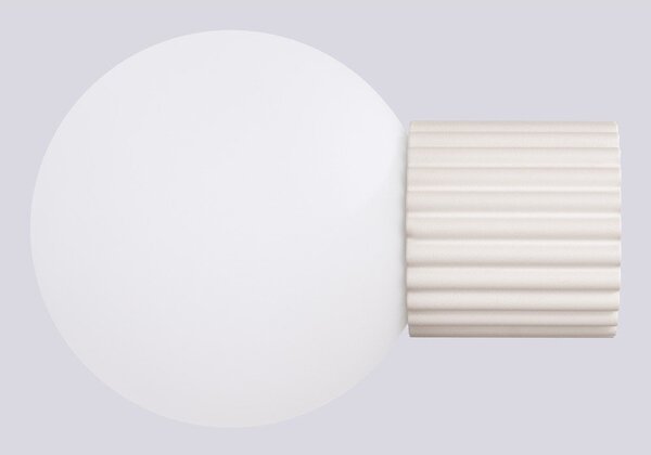 Kremowy kinkiet ø 12 cm Orbital – Sollux