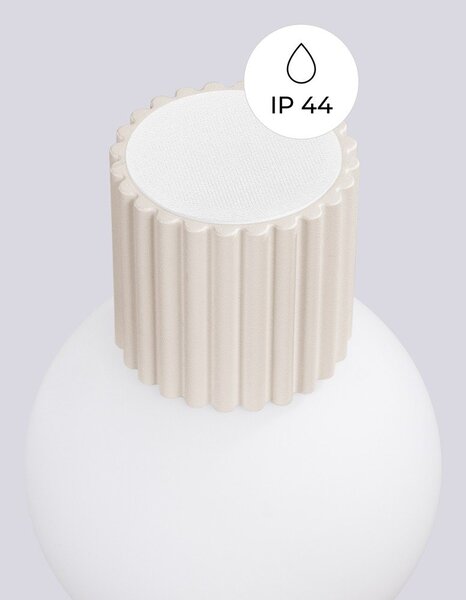 Kremowy kinkiet ø 12 cm Orbital – Sollux