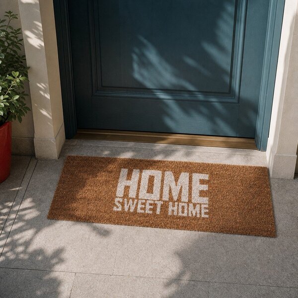 Wycieraczka z białym napisem PT LIVING Home Sweet Coir