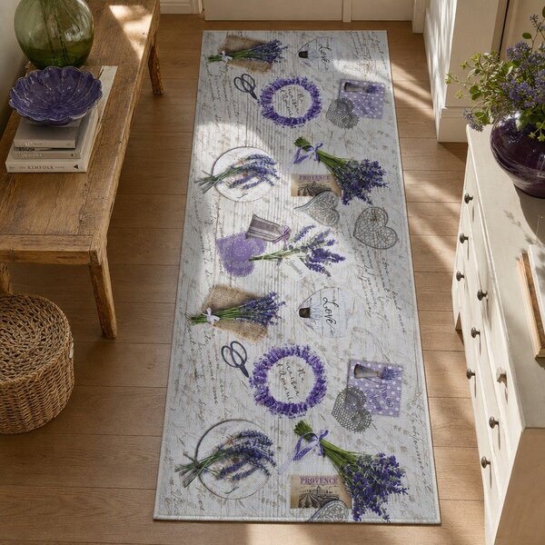 Chodnik Universal Sprinty Lavender, 52x100 cm