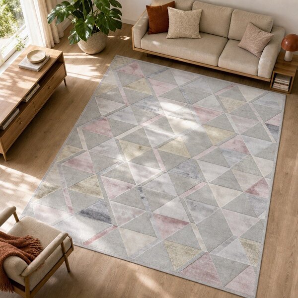Szary dywan Universal Margot Triangle, 60x110 cm