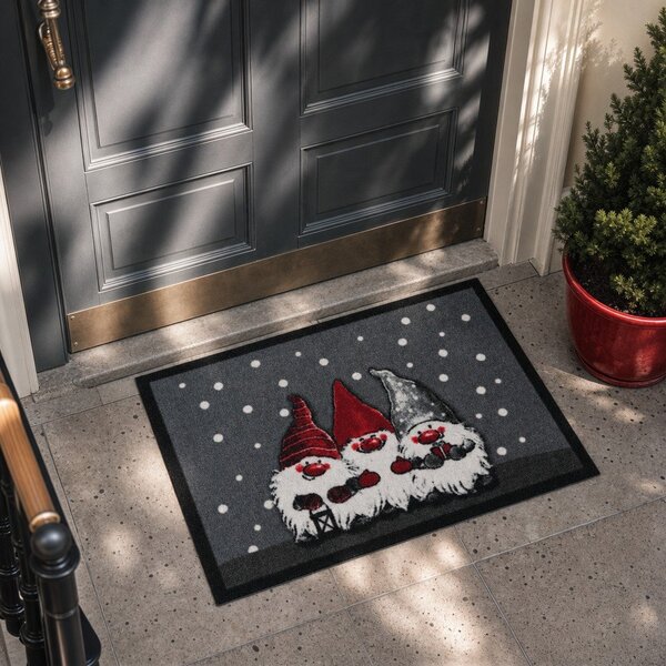 Wycieraczka Hanse Home Cristmas Dwarfes, 40x60 cm
