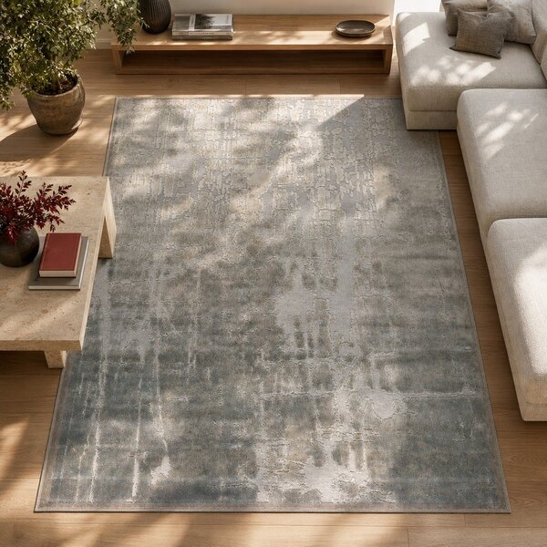 Beżowy dywan z wiskozy Universal Margot Azul, 60x110 cm