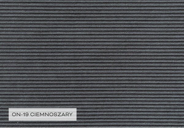 Ciemnoszary sztruksowy rozkładany narożnik (lewostronny) Lofty Lilly – Miuform