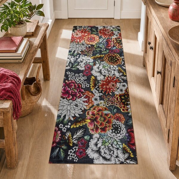 Chodnik Universal Ricci Flowers, 52x100 cm