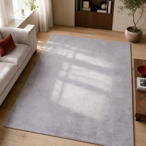 Szary dywan Universal Fox Liso, 80x150 cm