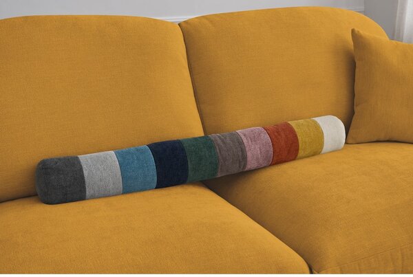 Żółta rozkładana sofa 235 cm Cezanne – Bobochic Paris