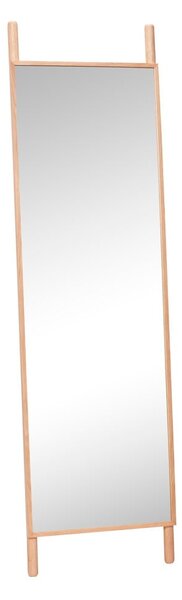 Lustro z drewnianą ramą stojące 53x188 cm Lean – Hübsch