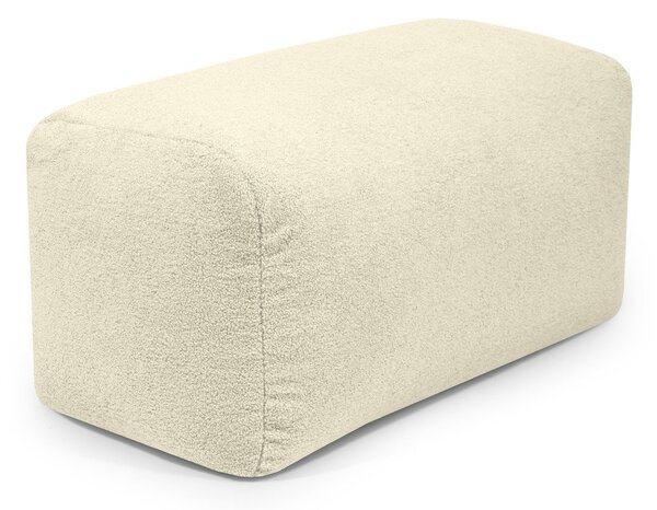 Brązowy worek do siedzenia z materiału bouclé Plus 100 Lounge – SLOWDOWN