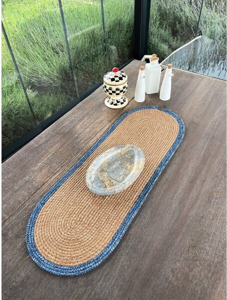 Bieżnik z juty 35x100 cm Wicker – Mila Home Luxury