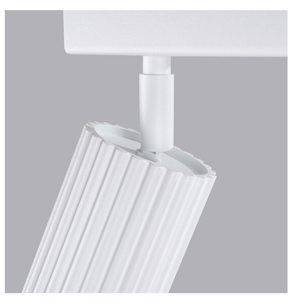 Biała lampa punktowa 6,5x45 cm Gleam – Sollux