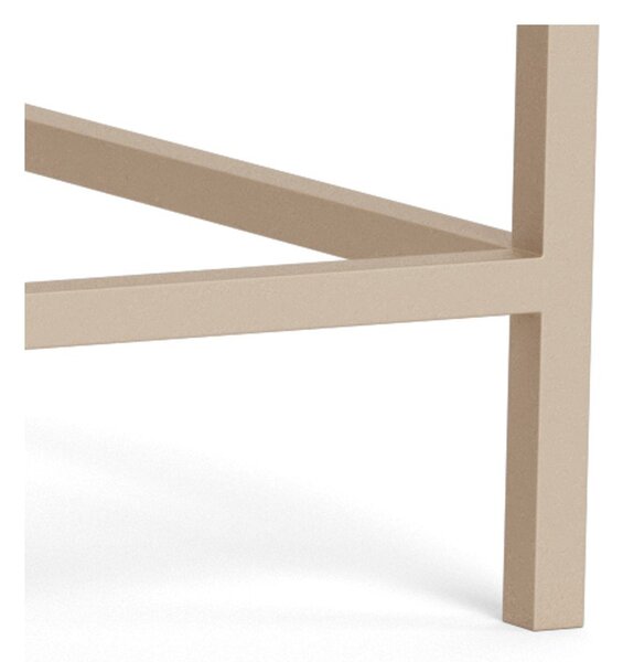 Szare stalowe stoliki zestaw 2 szt. 50x90 cm Seaford – Actona