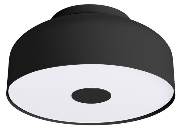 Czarna lampa sufitowa ø 30 cm Blacko – Sollux