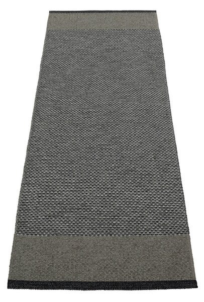 Antracytowy chodnik odpowiedni na zewnątrz 85x260 cm Edit Charcoal – Pappelina