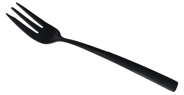 Czarne widelczyki deserowe ze stali nierdzewnej zestaw 2 szt. Black – Orion