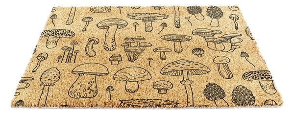 Wycieraczka z włókna kokosowego 40x60 cm Mushrooms – Artsy Doormats