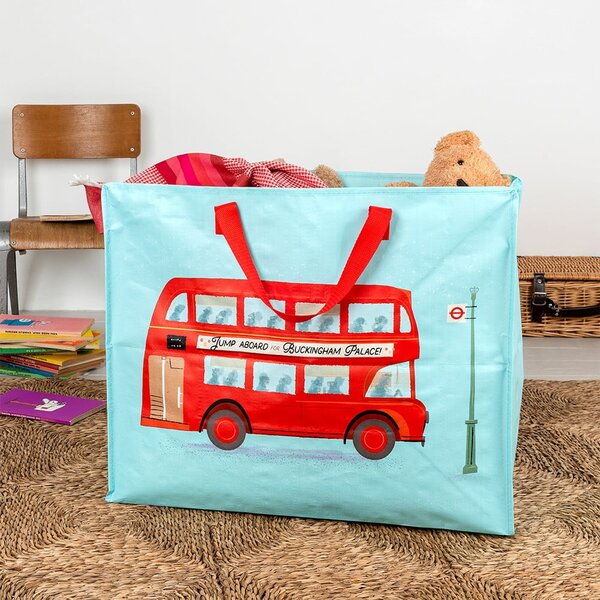 Pojemnik do przechowywania ubrań z plastiku z recyklingu 58x28x48 cm Routemaster Bus – Rex London