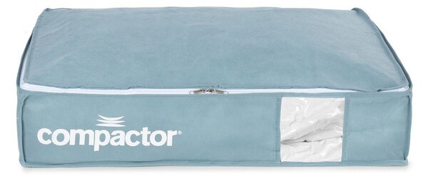 Plastikowy pojemnik próżniowy pod łóżko 65x45x15,5 cm Blue Edition – Compactor