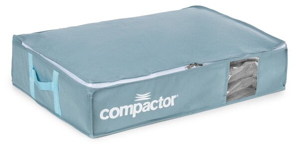 Plastikowy pojemnik próżniowy pod łóżko 65x45x15,5 cm Blue Edition – Compactor