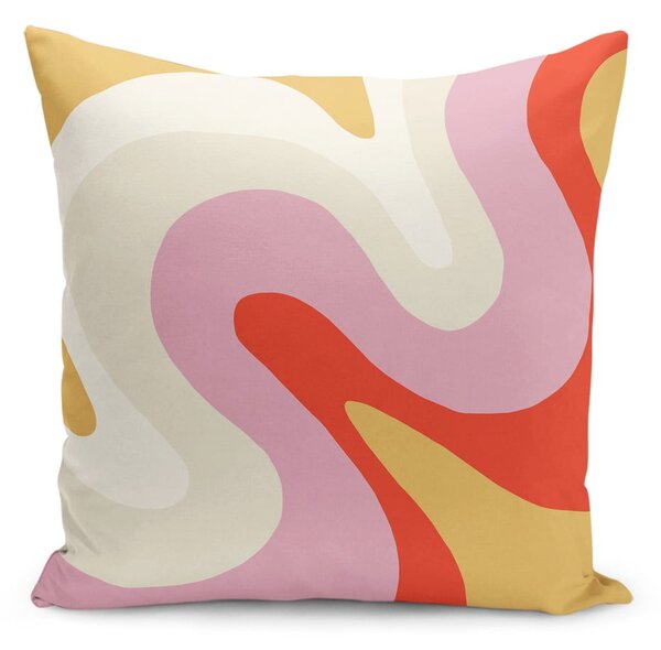 Poszewka na poduszkę 43x43 cm Raspberry Creamsicle – Mila Home
