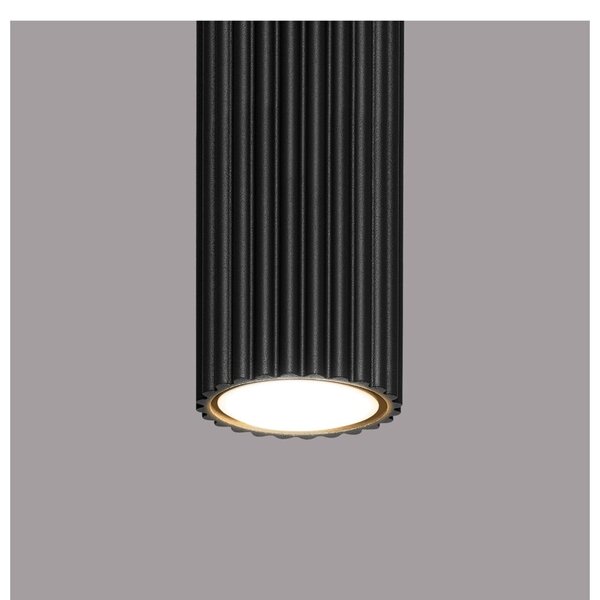 Czarna lampa punktowa Gleam – Sollux