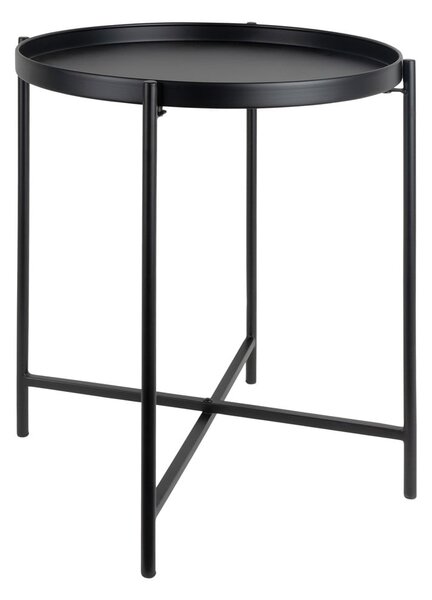Metalowy okrągły stolik ø 40 cm Meseta – Leitmotiv