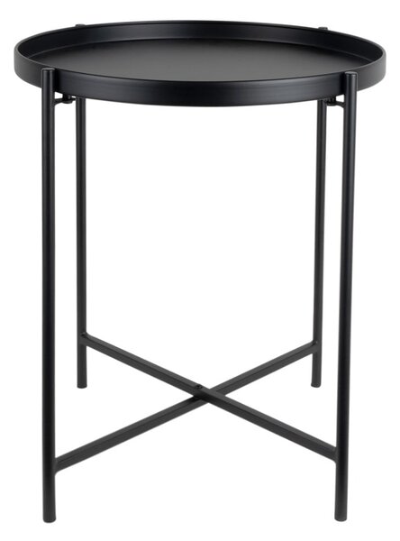 Metalowy okrągły stolik ø 40 cm Meseta – Leitmotiv