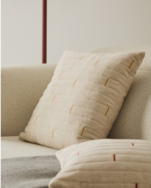 Poszewka na poduszkę z mieszanki lnu 45x45 cm Blaina – Kave Home