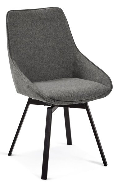 Ciemnoszare krzesło Jenna – Kave Home
