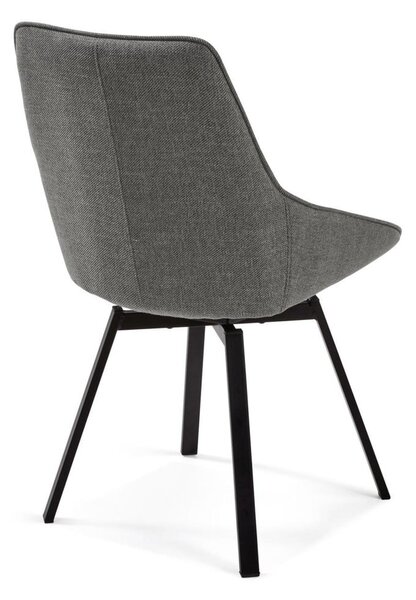 Ciemnoszare krzesło Jenna – Kave Home