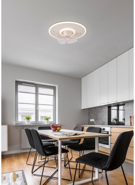 Lampa sufitowa LED w matowym białym kolorze Nybro – Reality